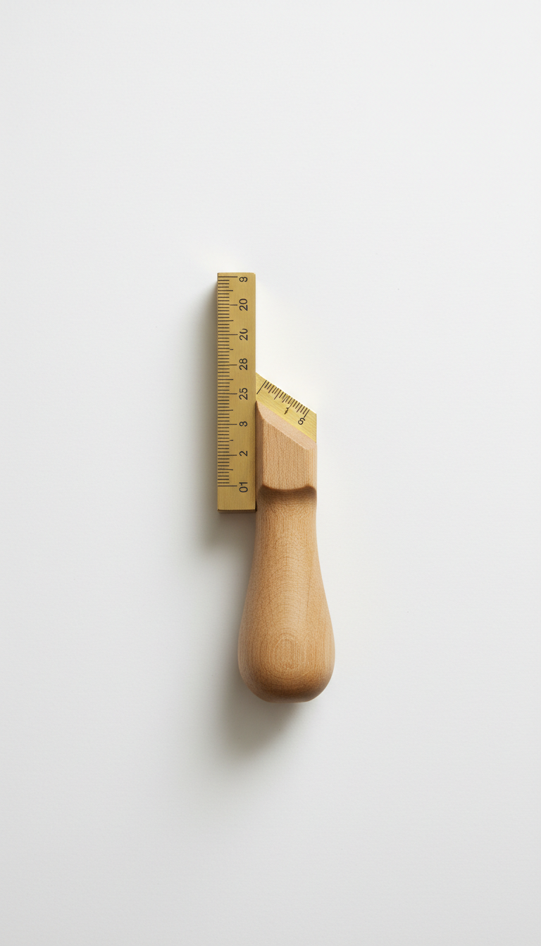 Gauge with Machined Brass Edge