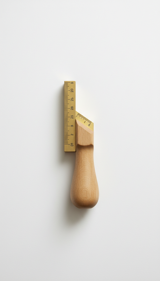 Gauge with Machined Brass Edge