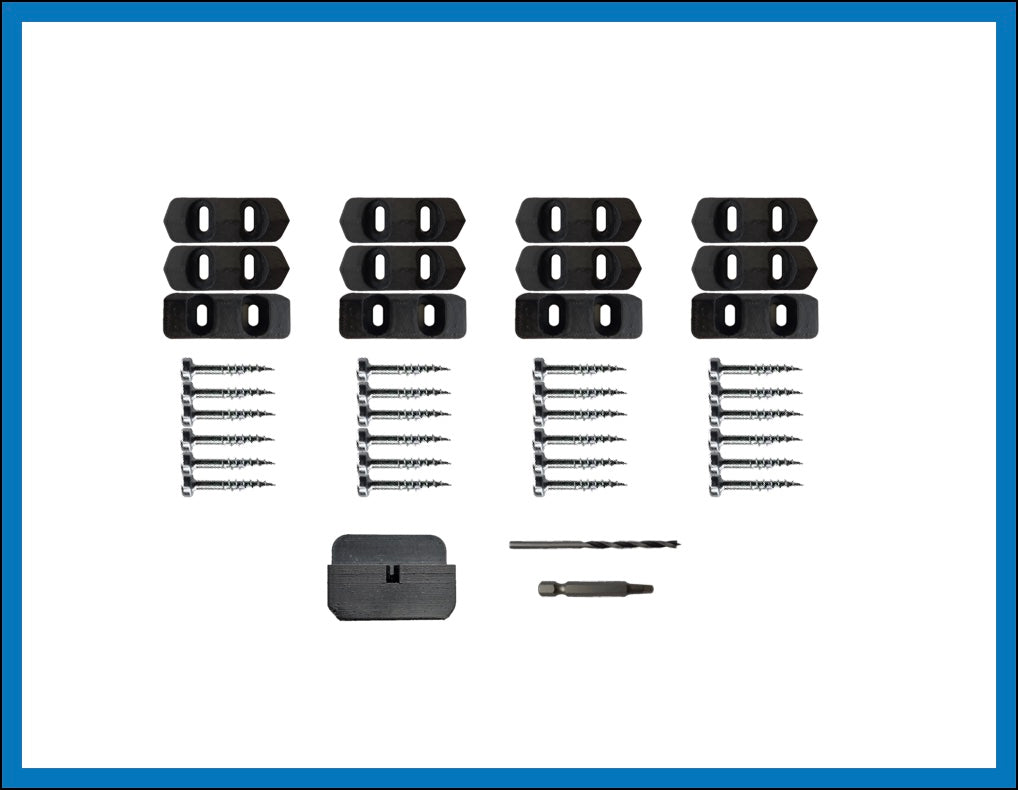 SHOP DOCK: Docking Plates Only Kit - Four Docking Plates